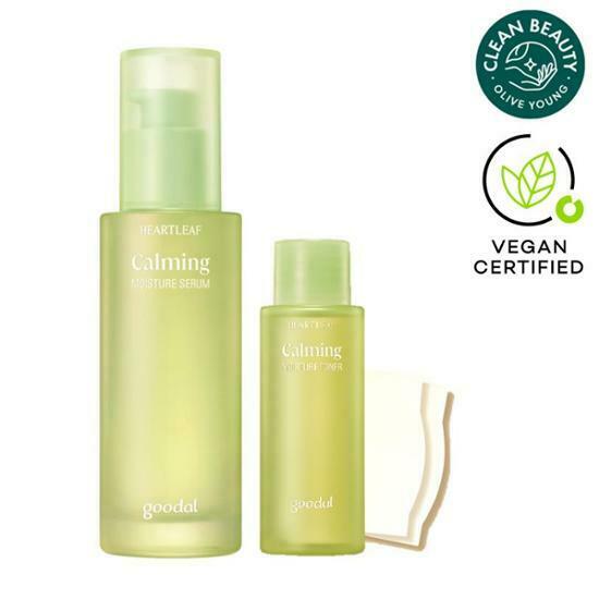 Goodal Heartleaf Calming Moisture Serum 50ml [Olive Young Planning Set]