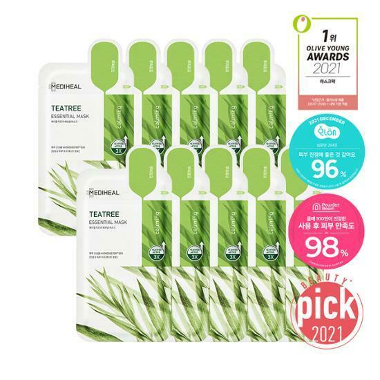 Mediheal Tea Tree Essential Mask [10PCS]