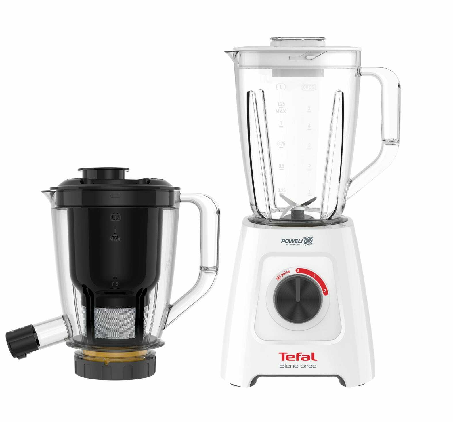 Tefal BL42Q165‧BLENDFORCE 2-in-1 Blender with Juice Jar‧600W - Main Image