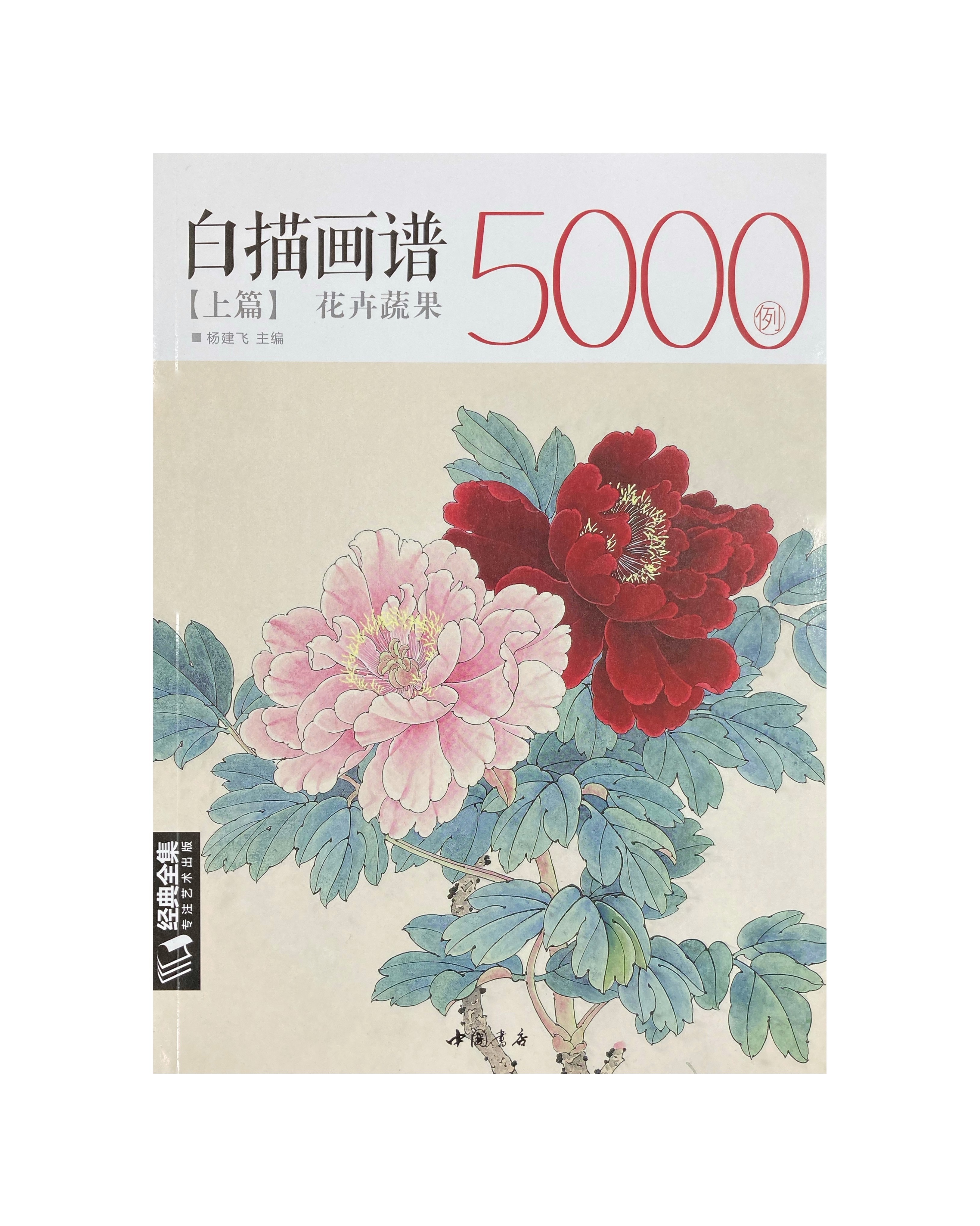 白描畫譜5000例：花卉蔬果(上篇)