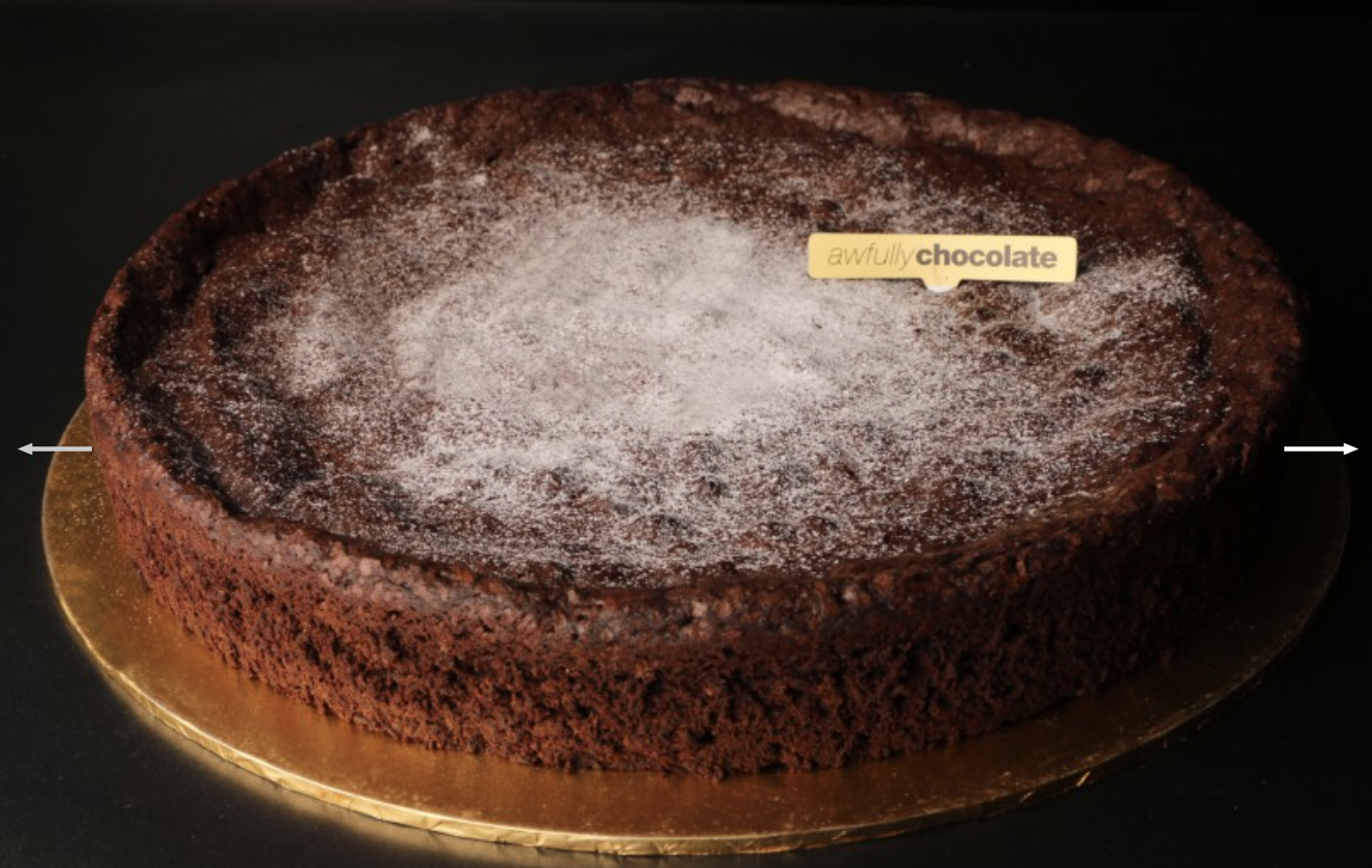 Awfully Chocolate Flourless Chocolate Cake