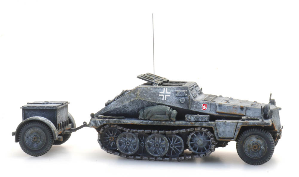 Artitec 6870355 HO scale Sd.Kfz. 252 + Sd.Anh. Winter