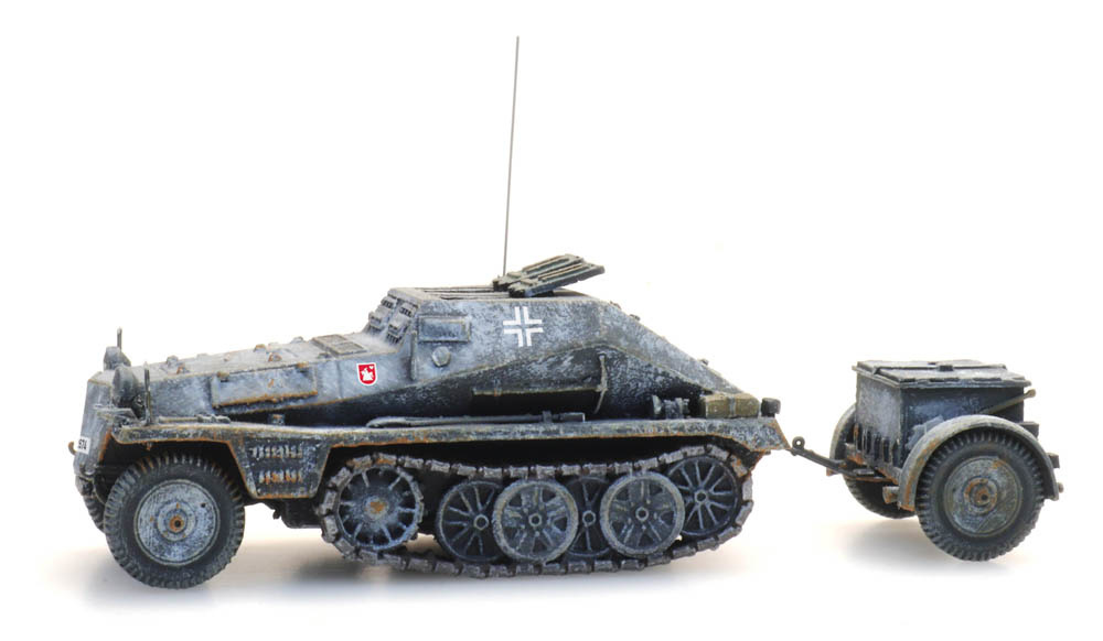 Artitec 6870355 HO scale Sd.Kfz. 252 + Sd.Anh. Winter