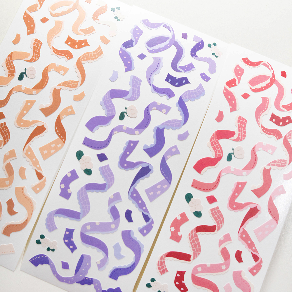 Khakiz Sticker－Confetti Series (Korean Stationery Brand)