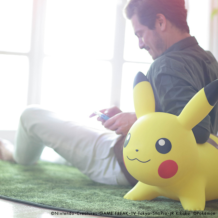 日本 Pokémon 皮卡丘 跳跳馬