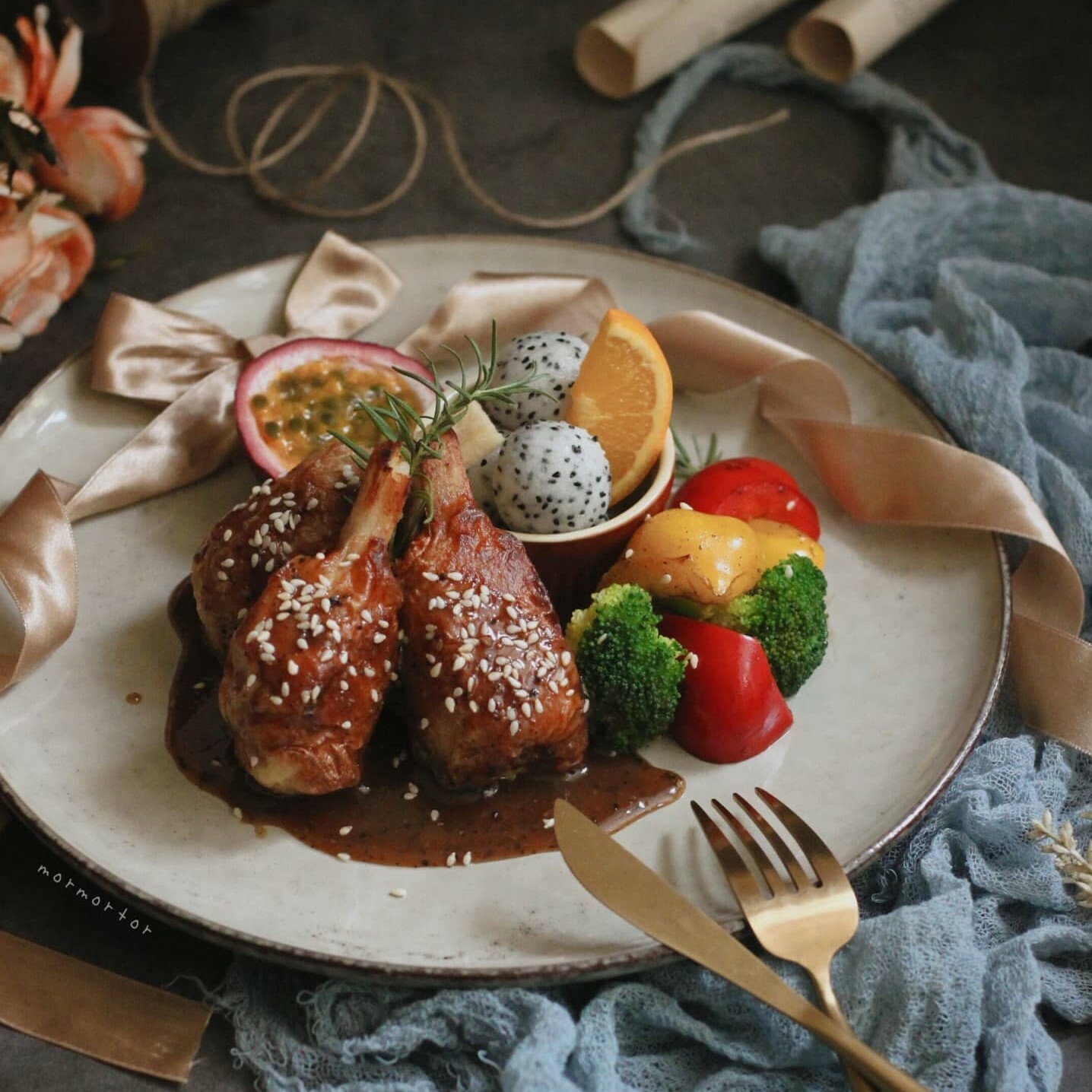 磨家廚房｜蔬脆棒棒腿食譜分享 營養均衡又有儀式感｜蔬味平生 素食料理包