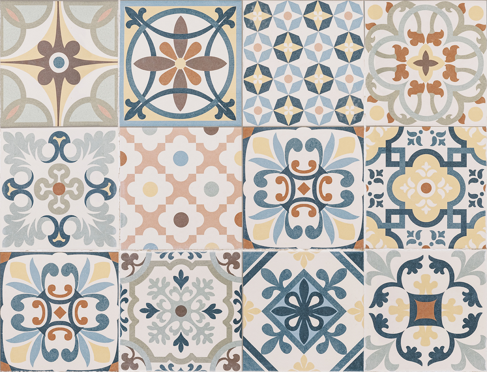 美牆貼貼//歐村花磚(5/10/20片裝)