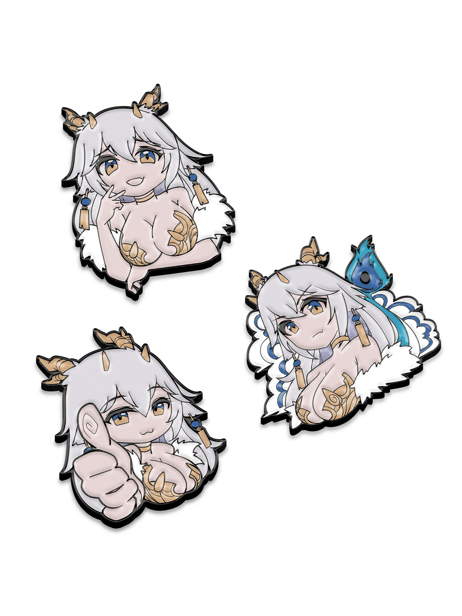 「ACG.GO」「VTuber代購」Veibae 生日周邊2022 VSojo #5 Pins