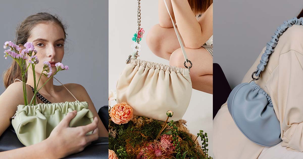 2022春夏流行包款趨勢：褶皺設計