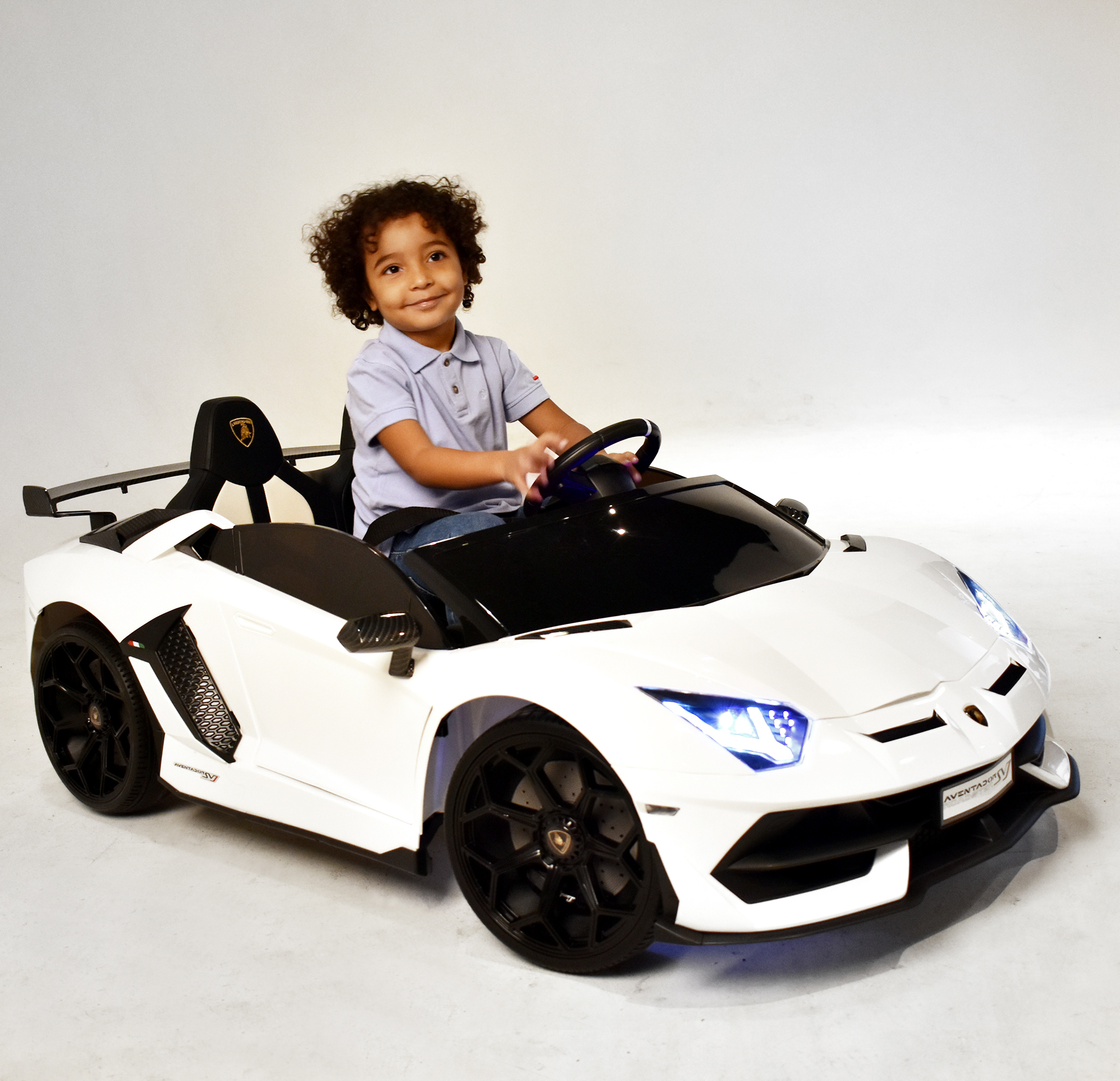 林寶堅尼SVJ兒童電動車雙座