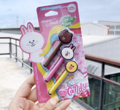 泰國直送 Line Friends 香薰車夾