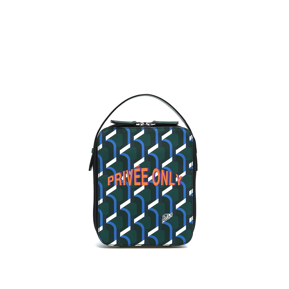 rosa.K PRIVÉE LUNCH BOX BLUE MOUNTAIN RTVSBV635BM