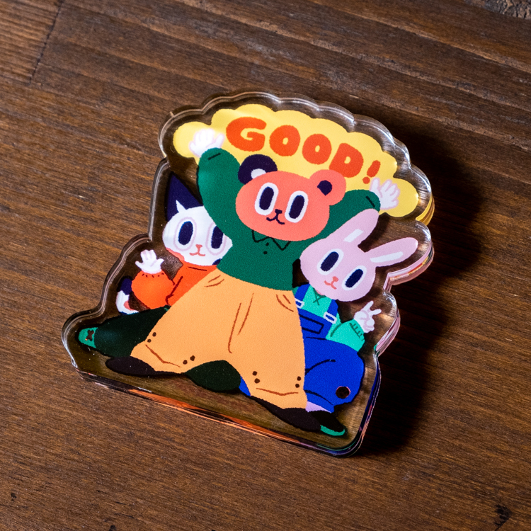 Raimochi｜厚壓克力立牌｜You are good!