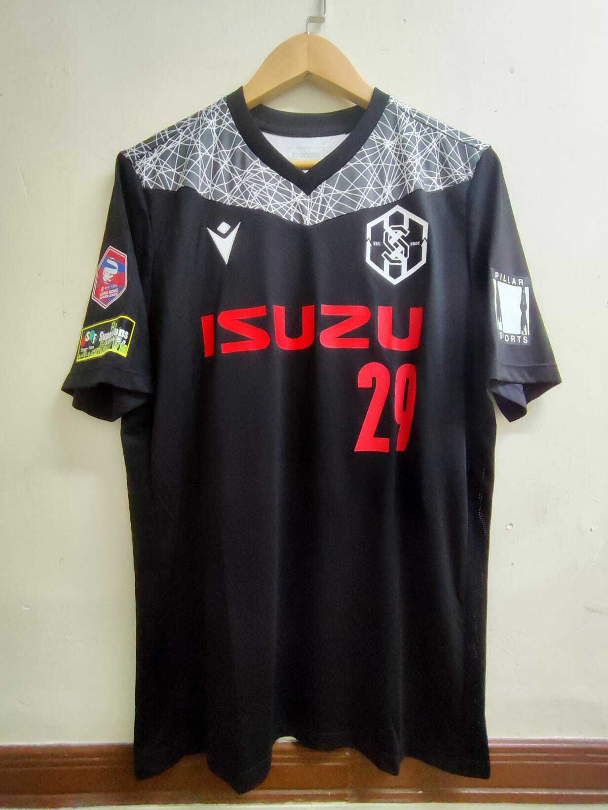 21-22冠忠南區黑色龍門球衣