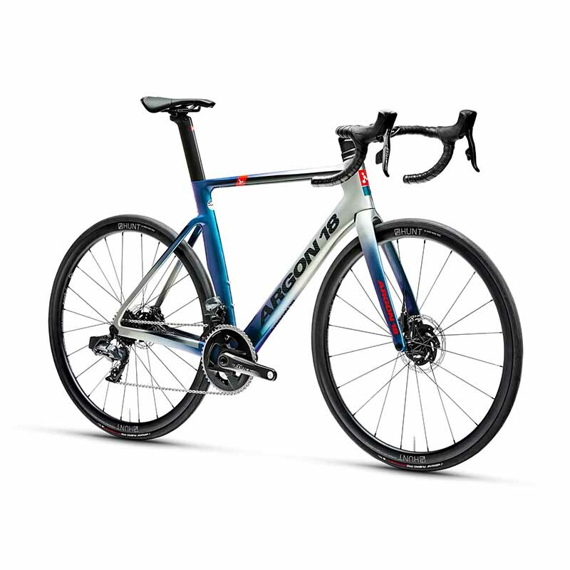 Argon18 Nitrogen Disc 公路車車架組Silver to Radiant DIG ME B