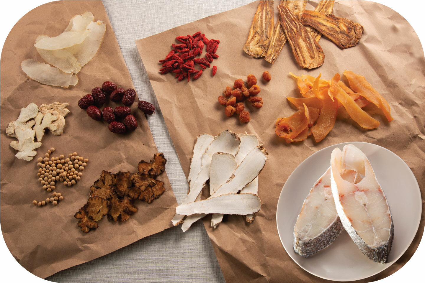 天麻川芎白芷當歸螺片湯 ~連本地養殖魚件 (320g-480g)