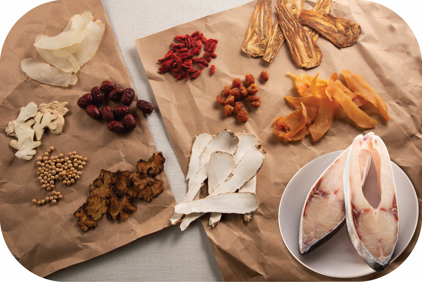 天麻川芎白芷當歸螺片湯 ~連本地養殖魚件 (320g-480g)