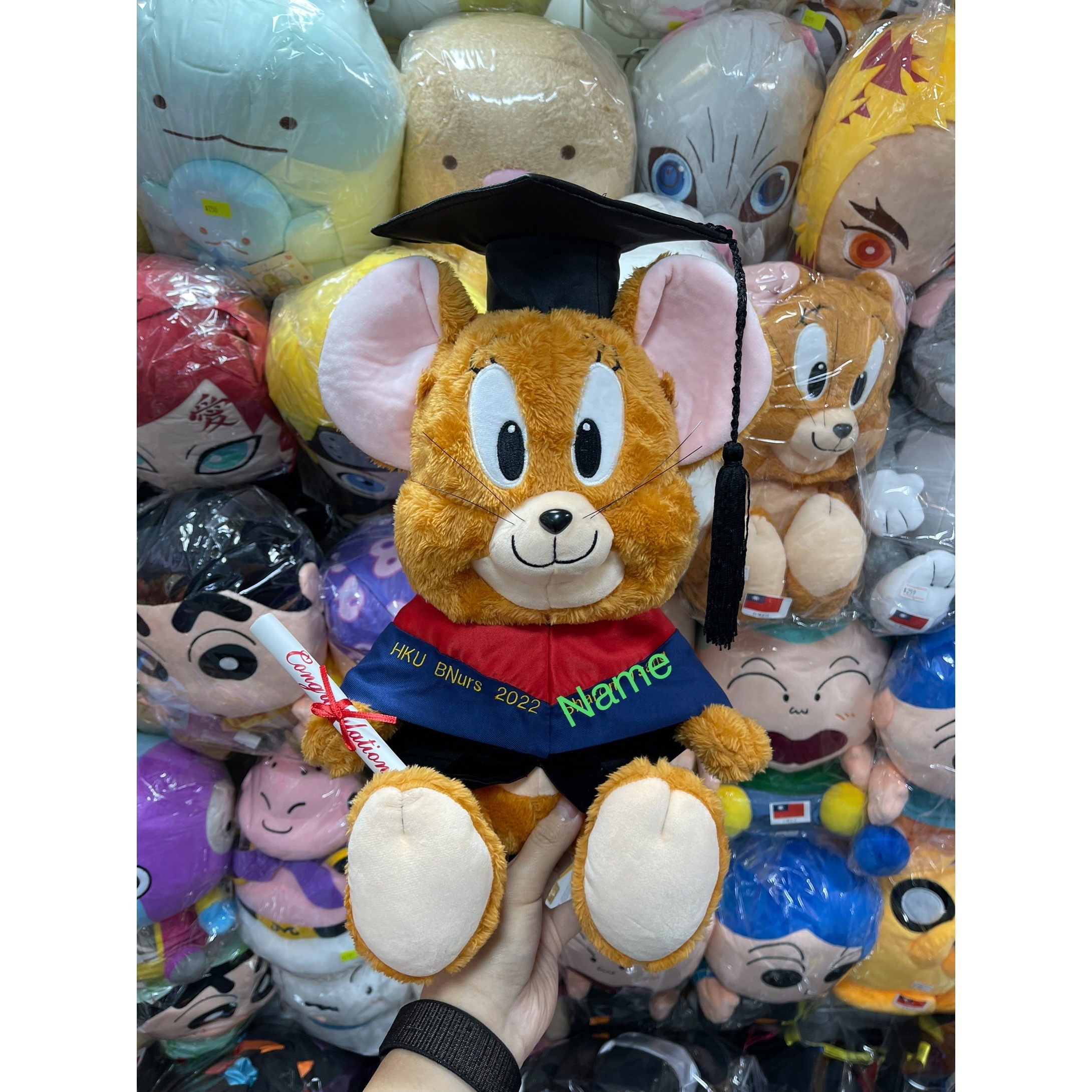 Tom & Jerry 畢業公仔