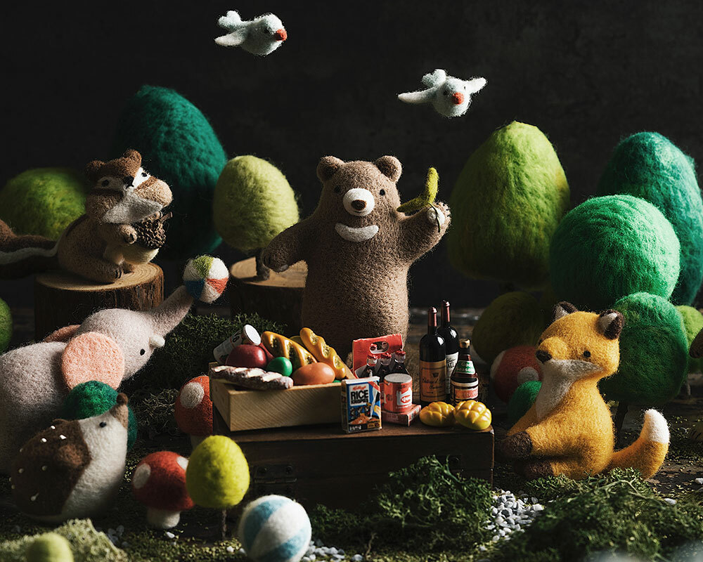 樂洋・好好玩羊毛氈材料包-大嘴河馬