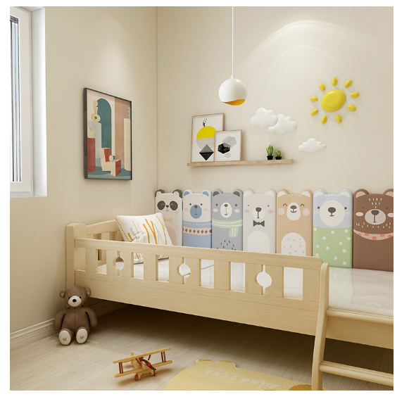 熊熊家族防撞牆貼