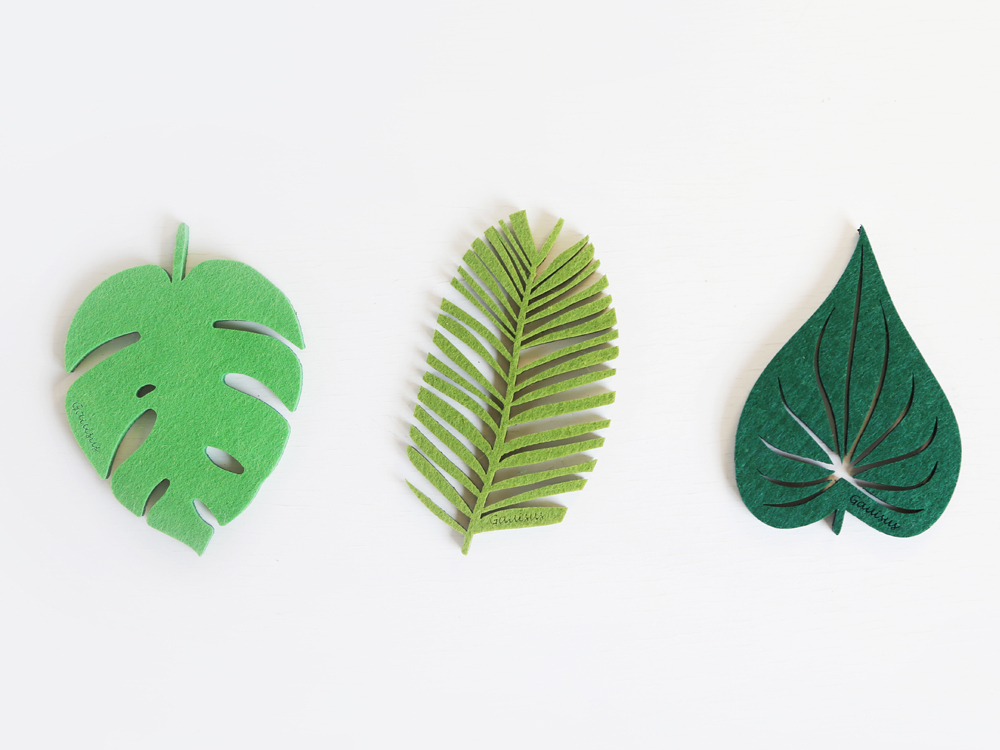 樂洋・葉子杯墊 / 擺飾-綠 / 田園早餐