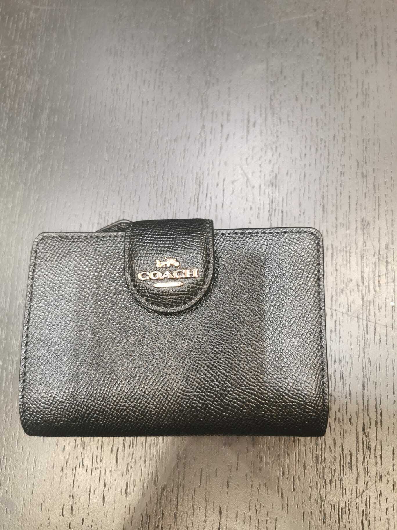 COACH SHORT WALLET CLASSIC LOGO WITH CLIP