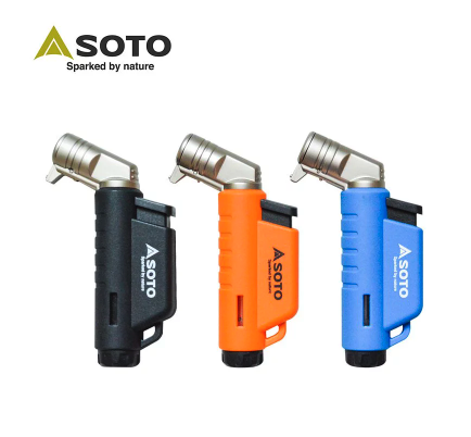 【日本SOTO】 L型填充式掌中點火器(三色) ST-486 G-4-2