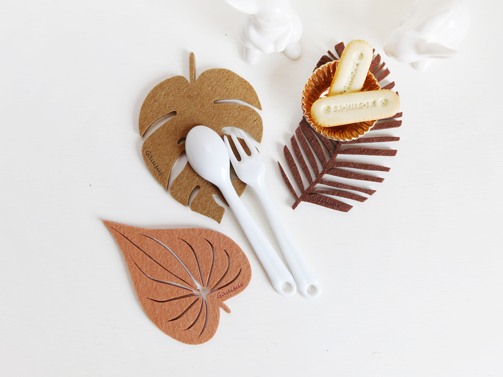 樂洋・葉子杯墊/擺飾-大地色系/悠悠的午後