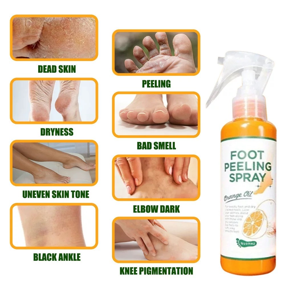 日本Foot Peeling Spray足部角質噴霧100ml