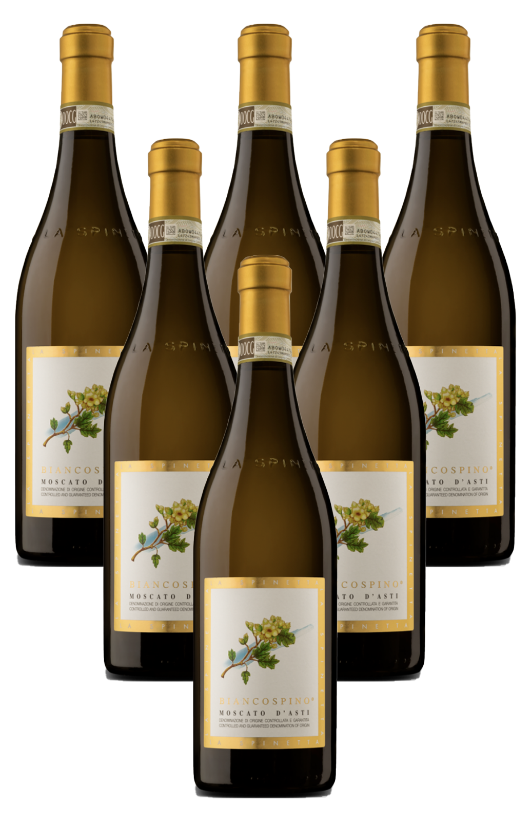Biancospino La Spinetta Moscato D' asti 2024 (6 Bottles)