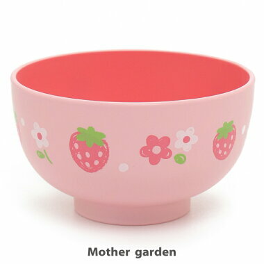 【日本Mother Garden】 飯碗-草莓味噌碗