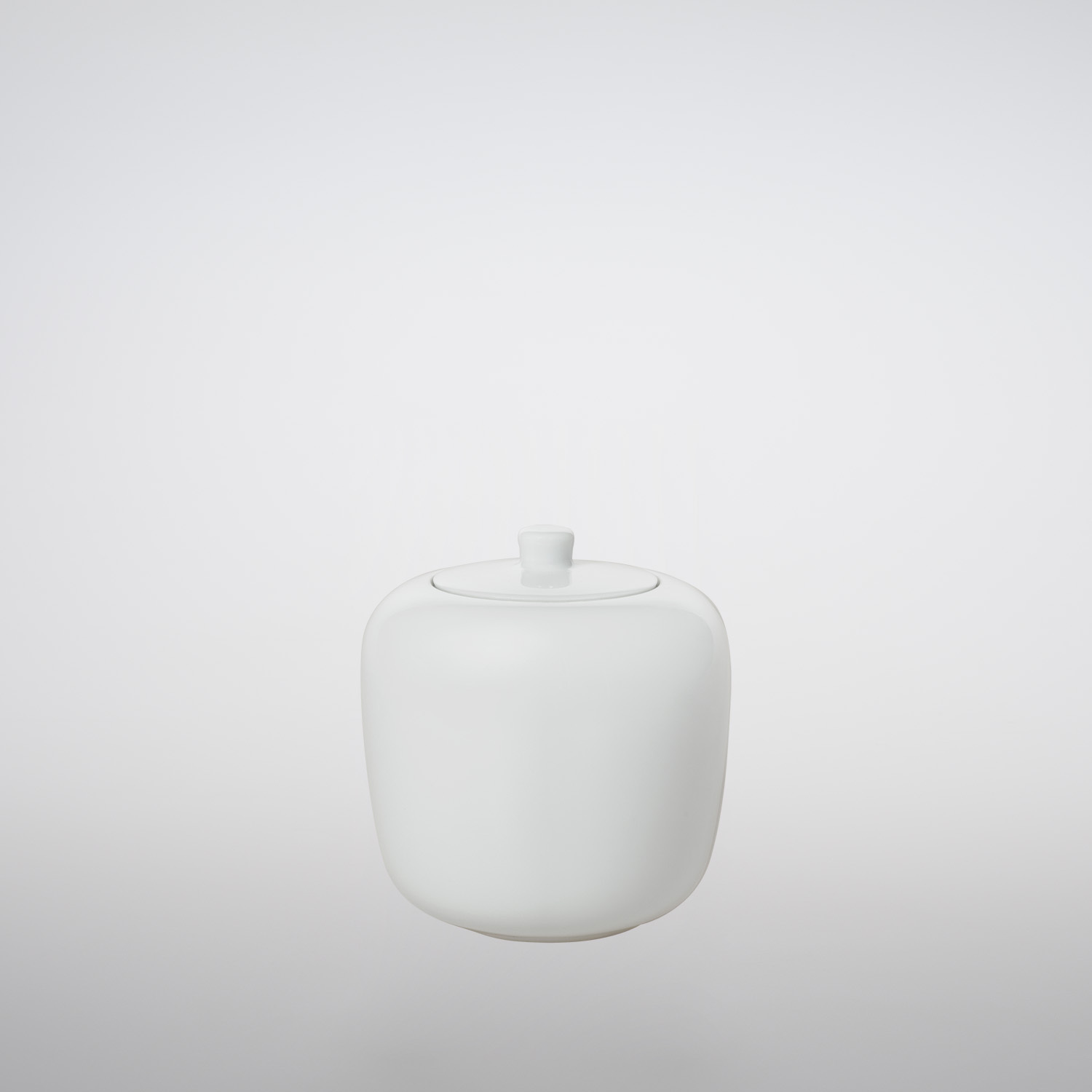 白瓷中式茶罐 500ml