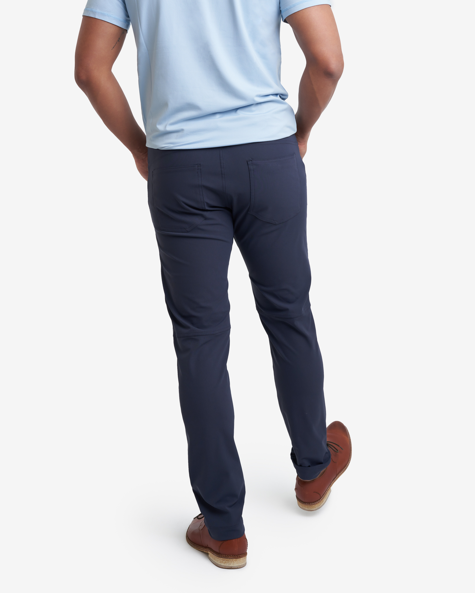 托瑪斯男都會長褲 (藍灰色)