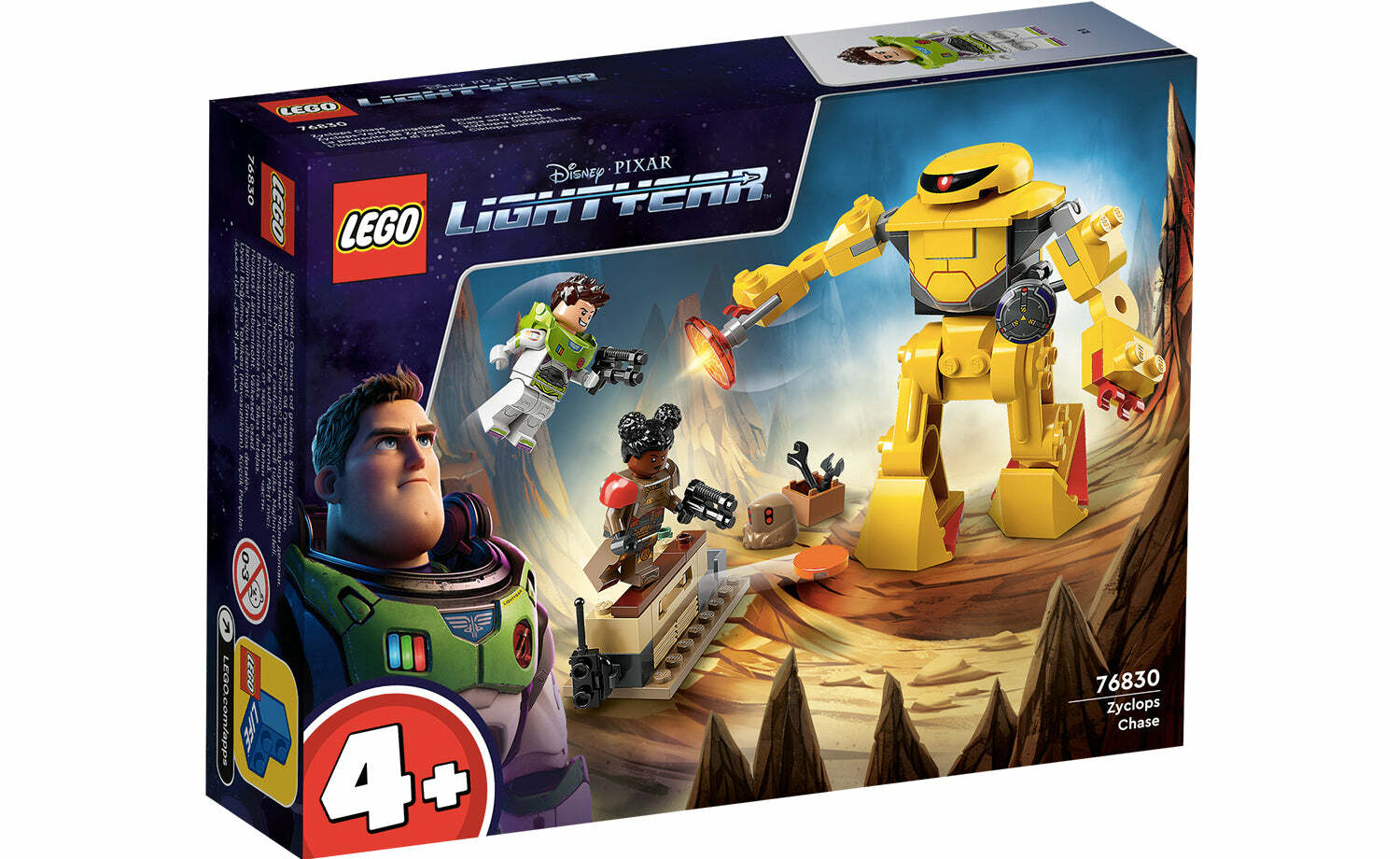[飛米樂高積木磚賣店] LEGO  76830  Disney-巴斯光年-Zyclops追捕