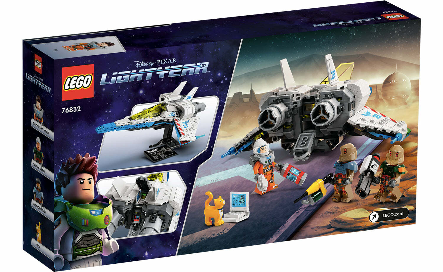 [飛米樂高積木磚賣店] LEGO  76832Disney-巴斯光年-XL-15太空船