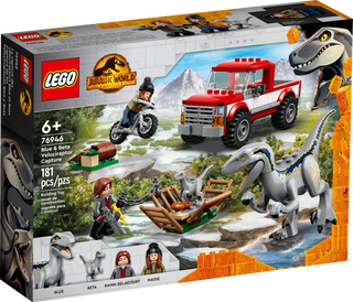 LEGO 76946 Blue & Beta Velociraptor Capture 迅猛龍追捕 (Jurassic World: Dominion，侏羅紀世界：統霸天下)