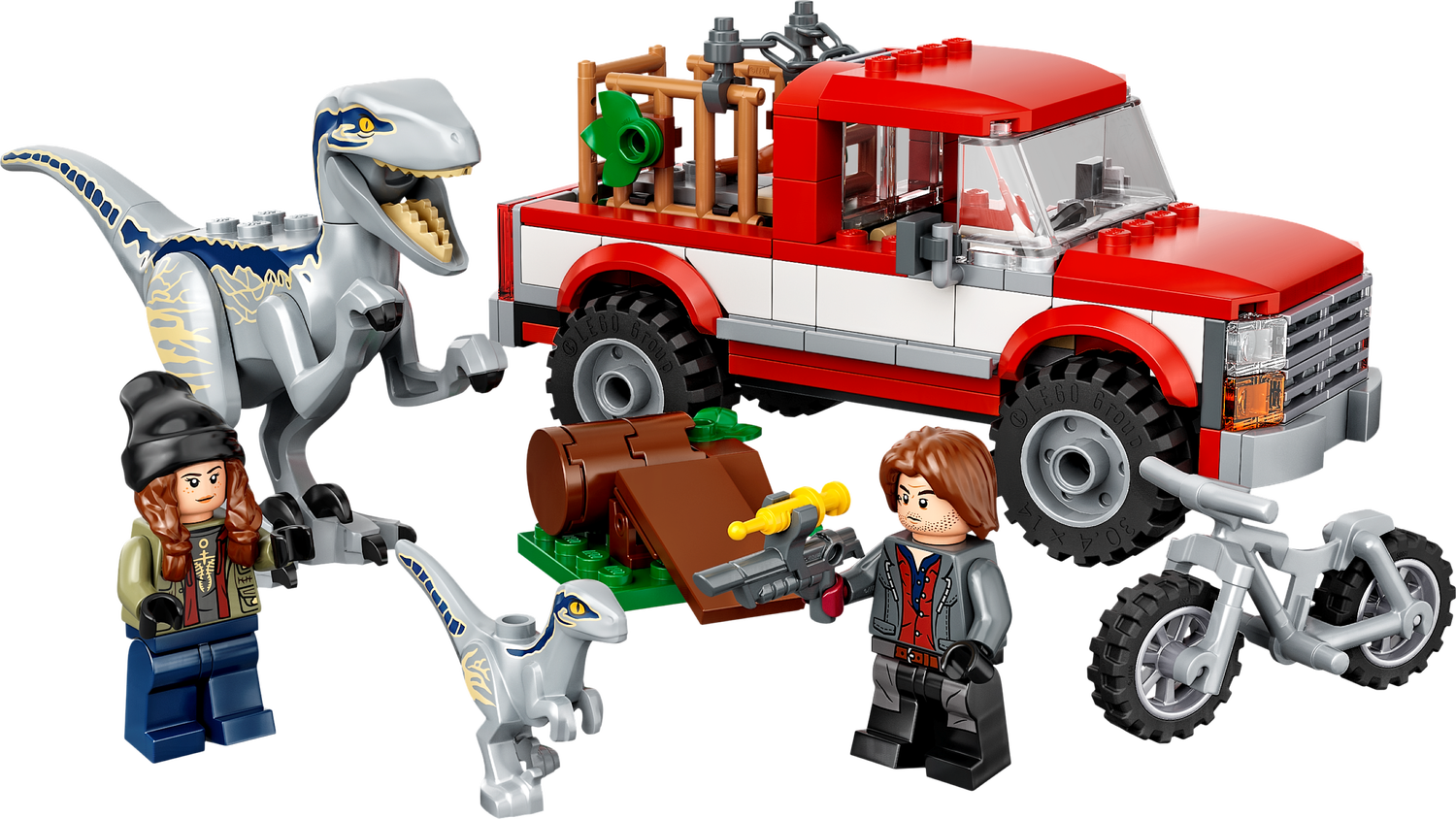 LEGO 76946 Blue & Beta Velociraptor Capture 迅猛龍追捕 (Jurassic World: Dominion，侏羅紀世界：統霸天下)