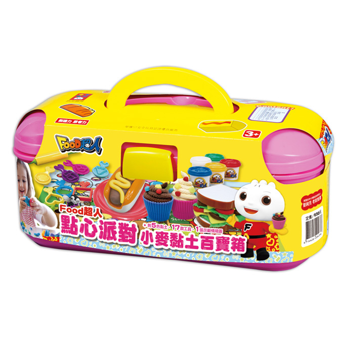 FOOD超人點心派對小麥黏土百寶箱*新版*