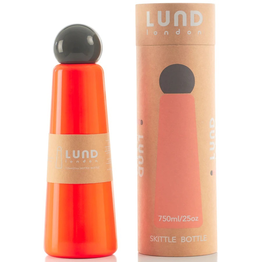 LUND London Skittle Bottle Jumbo 750ml │ Coral and Dar