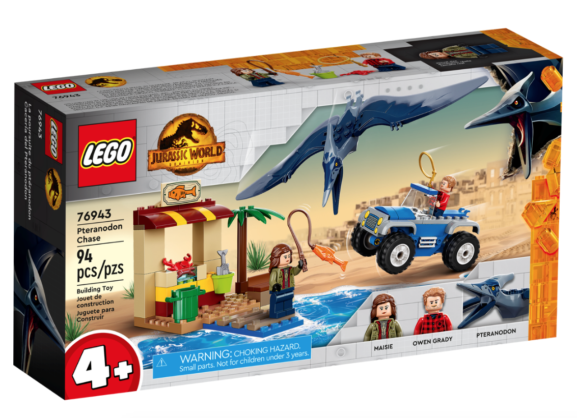 LEGO 76943 Pteranodon Chase 無齒翼龍追逐 (Jurassic World: Dominion，侏羅紀世界：統霸天下)