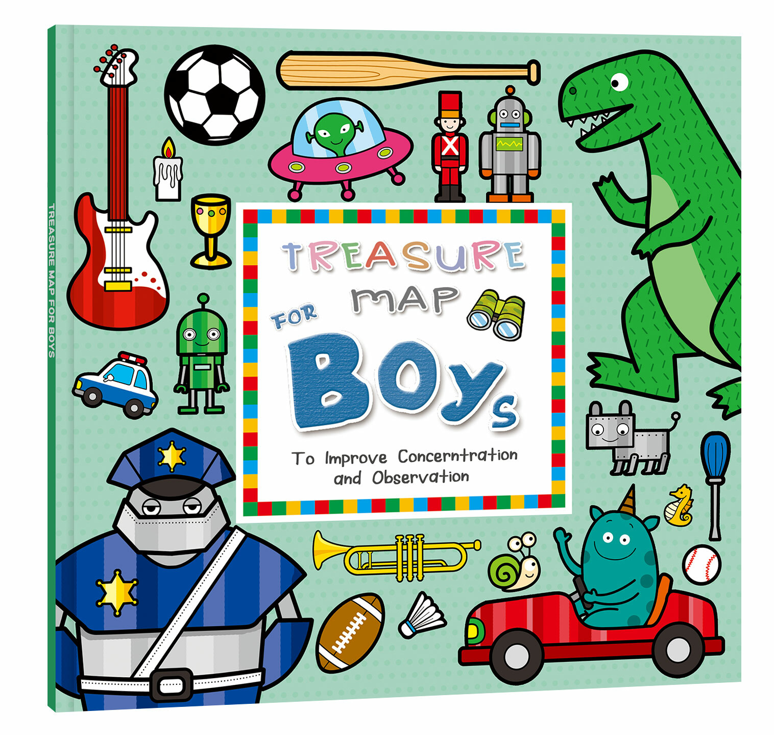 TREASURE MAP FOR BOYS  (英文版)