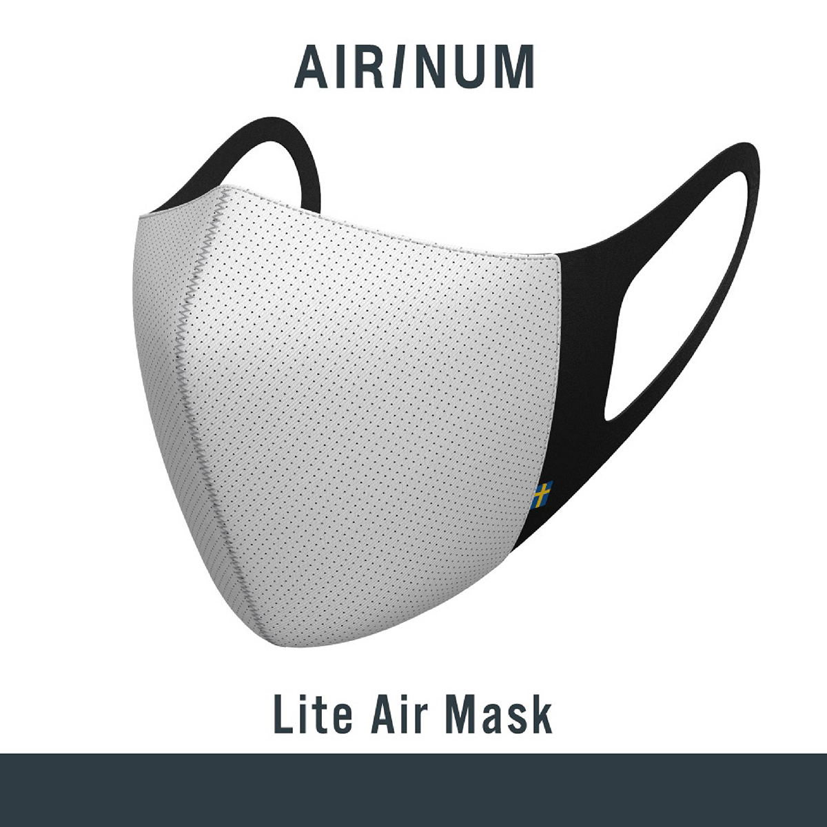 【 AIRINUM | Lite Air Mask 科技口罩 - 極地白 】