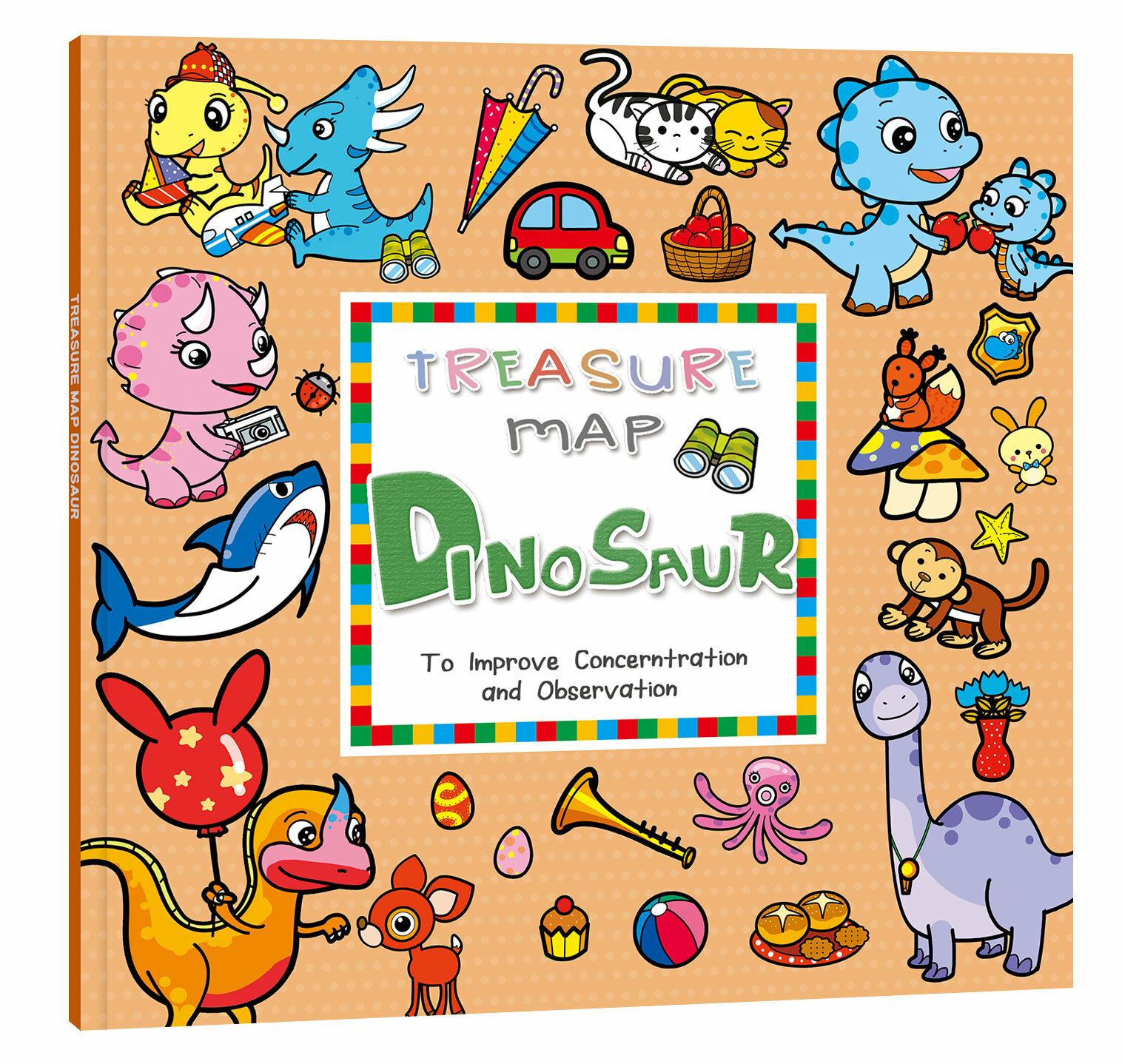 TREASURE MAP DINOSAUR (英文版)