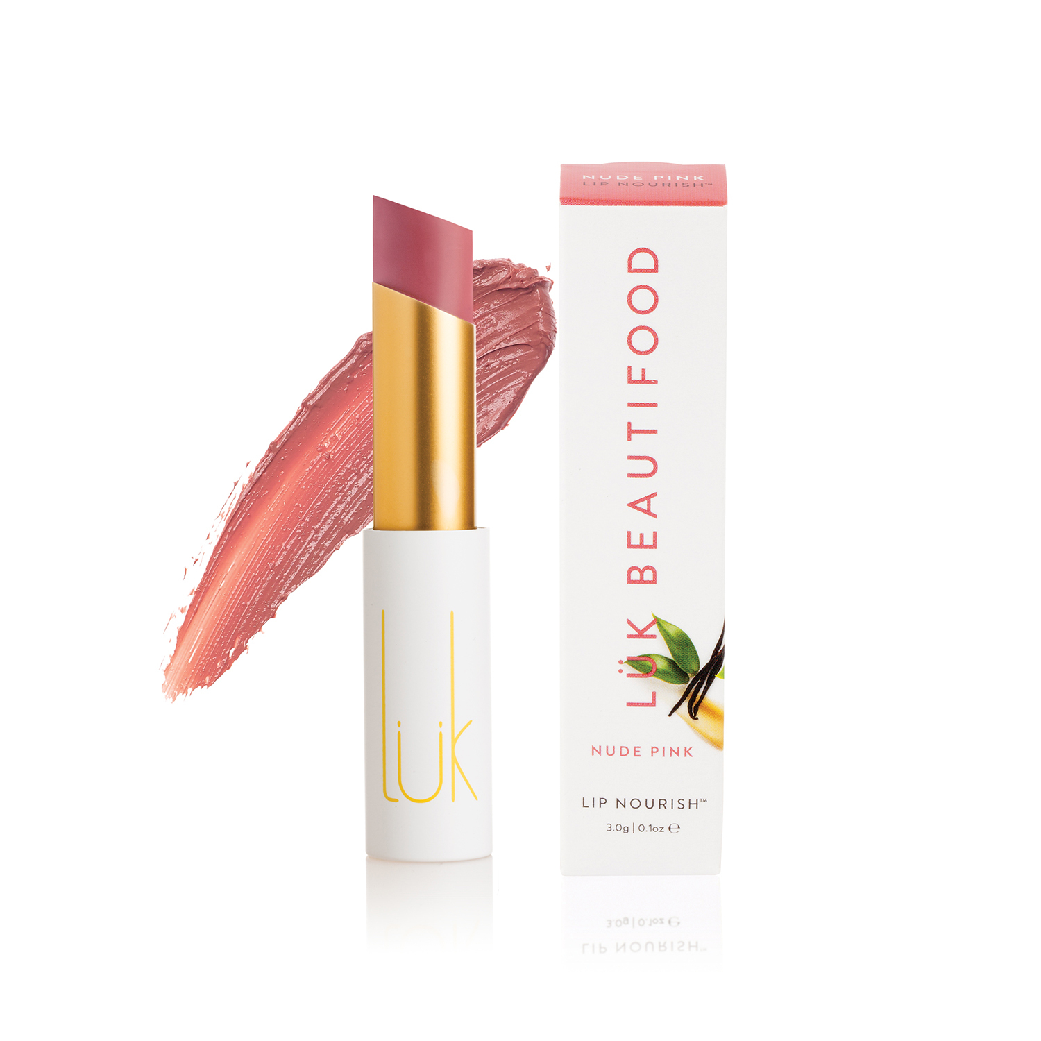 NATURAL LIP NOURISH™ #NUDE PINK | LUK BEAUTIFOOD