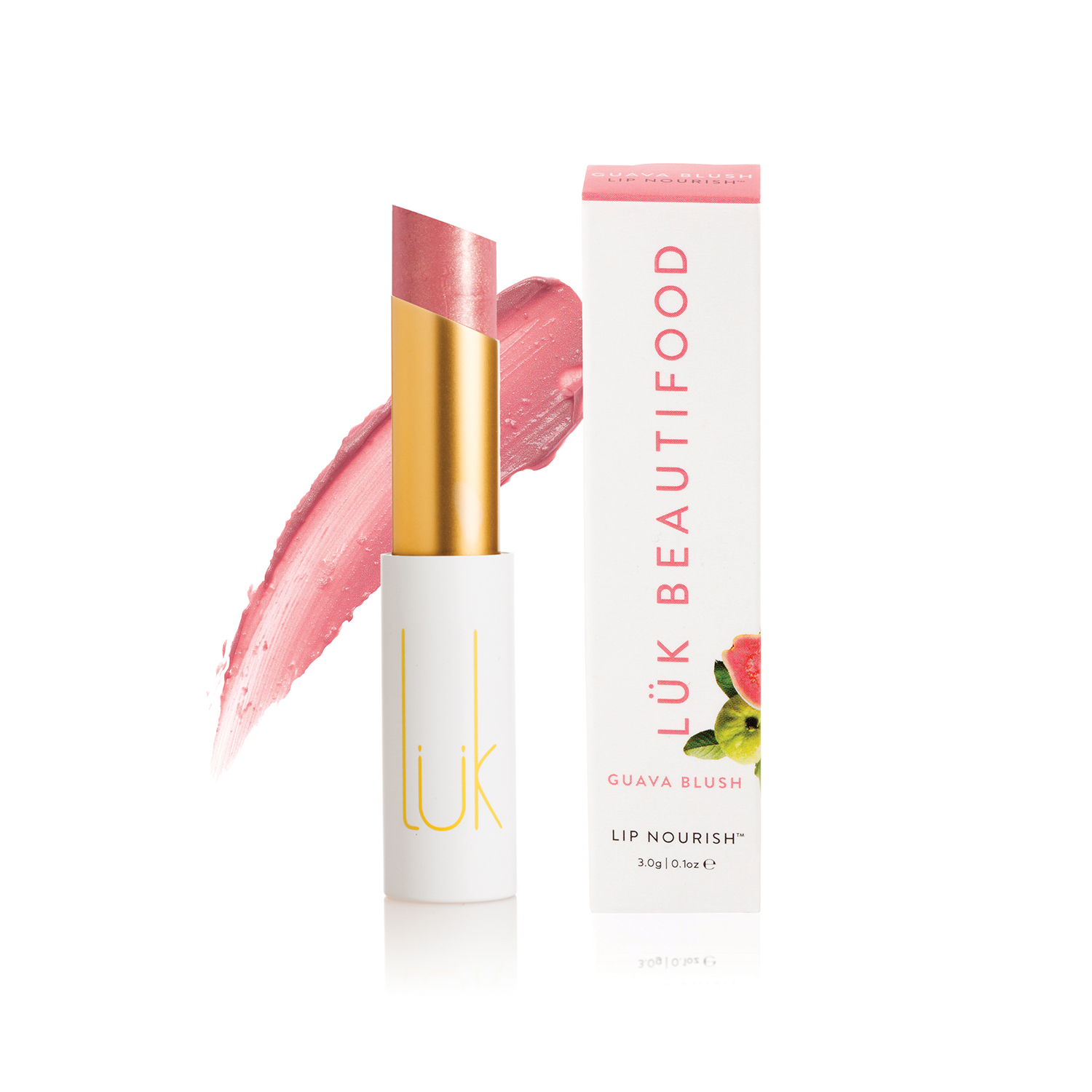NATURAL LIP NOURISH™ #GUAVA BLUSH | LUK BEAUTIFOOD