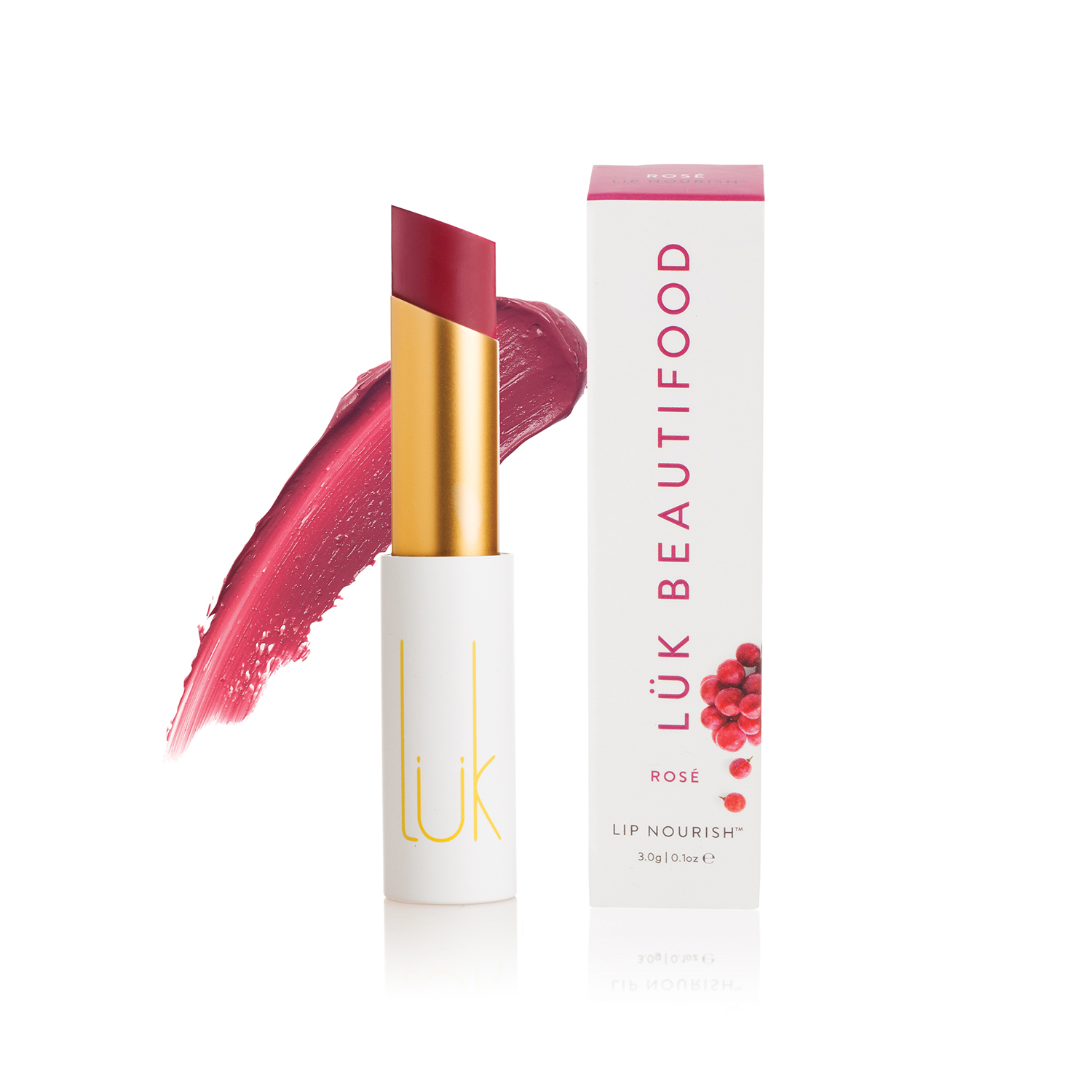NATURAL LIP NOURISH™ #ROSE | LUK BEAUTIFOOD