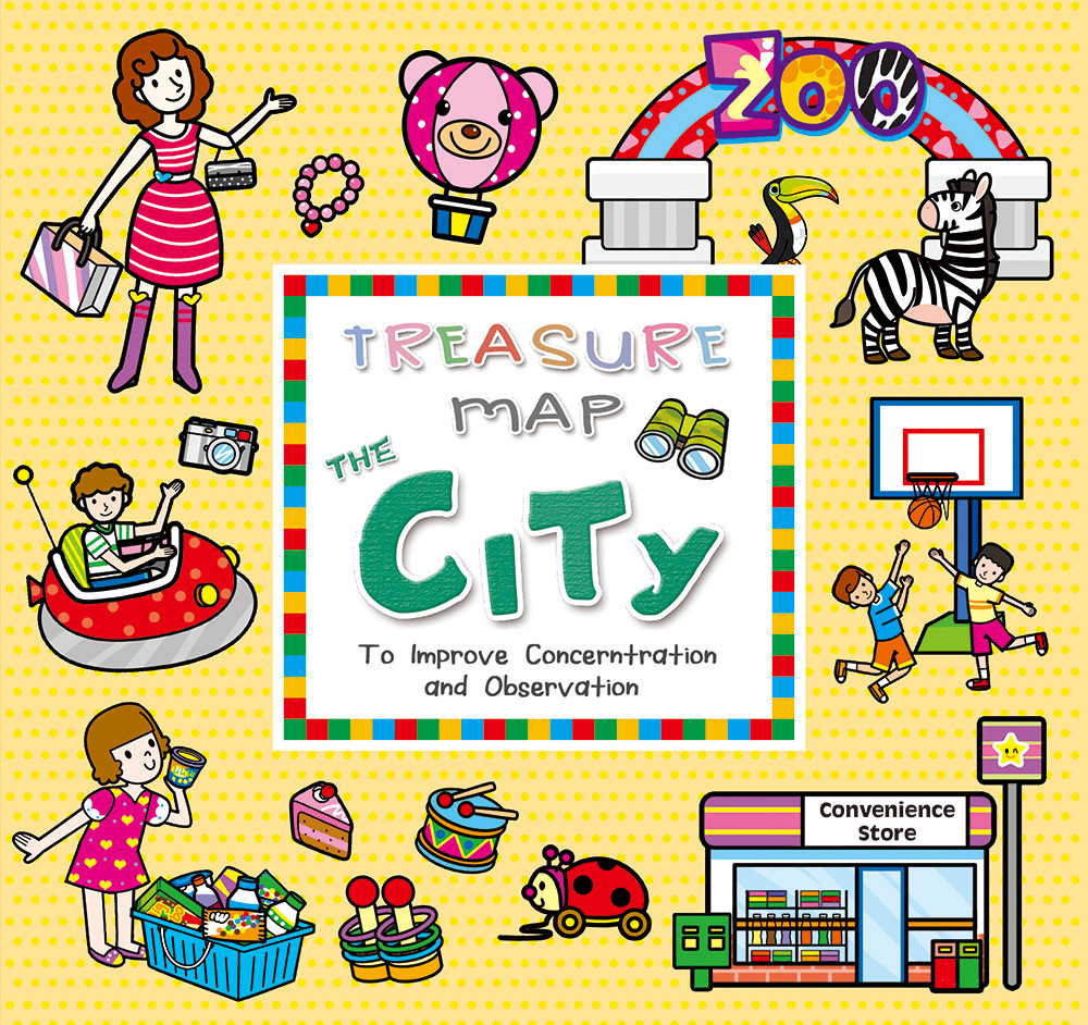 TREASURE MAP THE CITY (英文版)