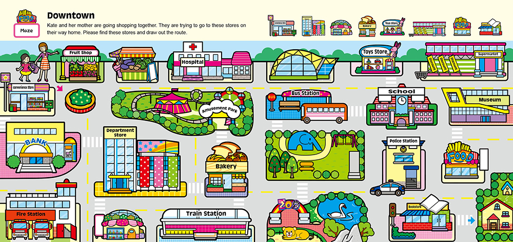 TREASURE MAP THE CITY (英文版)