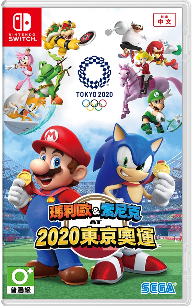 NS 瑪利歐 & 索尼克 AT 2020東京奧運 中文版