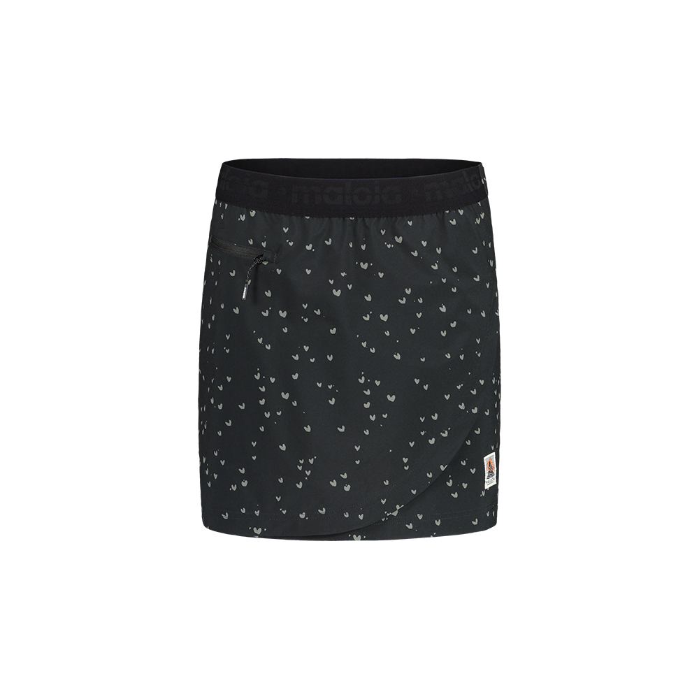 【MALOJA】女排汗透氣印花多功能褲裙 / 22MA33189-[黑]